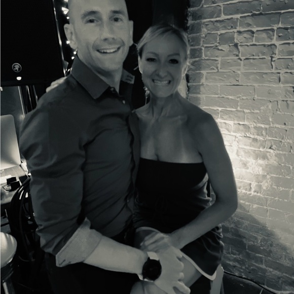 Pink/brown Vintage Victorias Secret Bra Top dress, size small, strapless - Picture 8 of 8